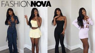 FASHION NOVA SUMMER TRY ON HAUL, TWO PIECES SET, ED HARDY, JEANS DENIM