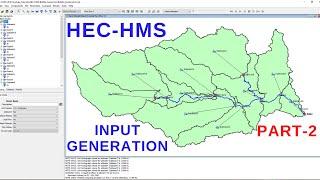 HEC-HMS T2: How To Set Up HEC-HMS Model Directly From DEM Using The Latest Version