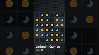 LinkedIn Games - Tango 88