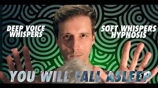 ASMR Gentle soft Whisper Male Deep Voice Hypnosis for sleep. Guided Meditation For Anxiety