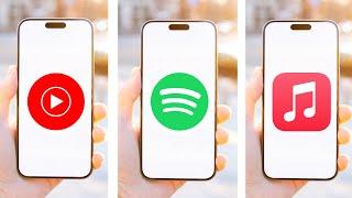 Apple Music vs. Spotify vs. YouTube Music 2025