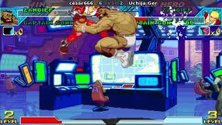 Marvel vs Capcom - clash of super heroes || cesar666 (AR) Vs Uchija.Ger (AR) || Play Date 19 May 25