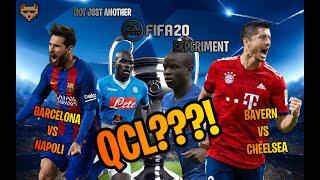 QUARANTINED CHAMPIONS LEAGUE- Round of 16 - Bayern v Chelsea & Barcelona v Napoli - 2nd leg-FIFA ExP