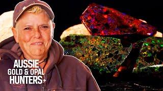 The Misfits Mine RAINBOW MATRIX Opal Worth A WHOPPING $180,000! | Outback Opal Hunters