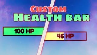 Roblox Studio | How to Make a Custom Health Bar