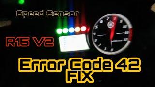 Error Code 42 / Speed Sensor Error | Yamaha R15 V2 | Problem Solved | Mechanix_Bro