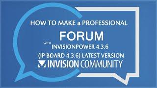 How to Install invision power community for free "IPS 4.3.6" With download link