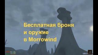 Как бесплатно достать хорошую броню и меч в Morrowind