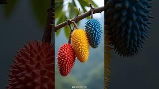 Enjoy Beautiful Sweet Durian Fruit 