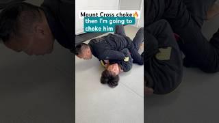 BJJ #bjj cross choke #martialarts #jiujitsu Mint Flow Jiu Jitsu 