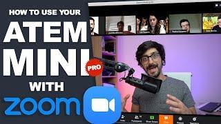 Using ATEM Mini PRO with ZOOM | Full setup + Tips for better quality