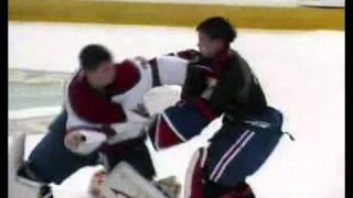 Edmonton Oil Kings & Regina Pats Brawl Oct 1, 2010