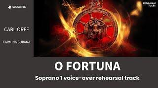 Carl Orff, Carmina Burana, O fortuna, Soprano 1 voice-over rehearsal track