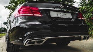 MERCEDES BENZ W212 E220 CDI SOUND TUNING - E63 AMG UMBAU & ACTIVE SOUND