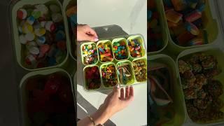 *ASMR* RAINBOW SNACK BOX RESTOCK! #asmr #restock #candy #kitchen #kitchenrestock #snacks #snackideas