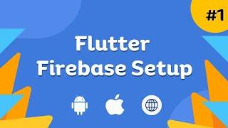 Setting up Firebase for Flutter (Connecting Android, iOS, and Web) Flutter Firebase 2023 [#1]