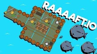 The RAIDING RAFT of DOOM! - Raaaaft.io Game - New io game!