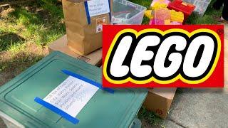 The Yard Sale Haul I've been waiting for! | Lego Shop Vlog
