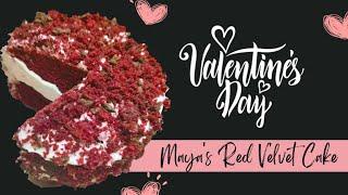 Learn How to Make a Delicious Red Velvet Cake with Maya!