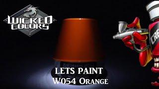 Lets Paint W054 Orange