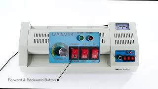 Officom 320 Laminator  - How to use laminating machine