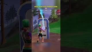 How I win every ranked game  #tipstervibes #fortnite #shorts