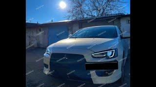 Тюнинг Mitsubishi Lancer X 10. Видеоотзыв.