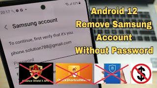 BOOM! How to Remove Samsung Account without Password. All Samsung Android 12.