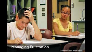 5th Grade Video 13: Managing Frustration