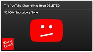YouTube Channel DELETED Today | 50,000+ Subscribers, 9 Years... Gone!