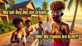 SHE BOUGHT ICE-CREAM FROM TRIPLETS—Unaware They Are Her Dead Triplets