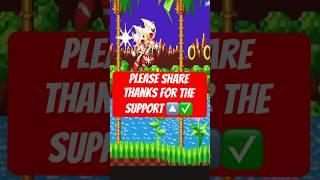 Super Sonic Vs Hyper Sonic #viral #supersonic #hypersonic #shorts