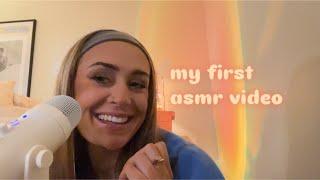 my first asmr video 