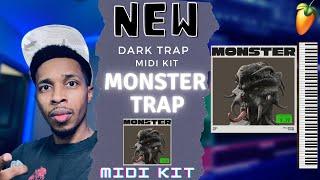 NEW MIDI for Producers Monster DARK Trap Midi | Monster MIDI KIT