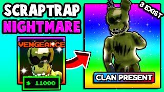 I Got The 0.05% NIGHTMARE SCRAPTRAP! SHINY VENG (Five Nights TD)