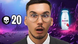 1 KILL = 1 ACTIMEL pe FORTNITE  (challenge)