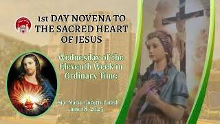 June 18, 2025 / 1st DAY NOVENA TO THE SACRED HEART OF JESUS