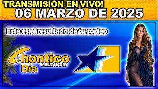 CHONTICO DÍA: Resultado CHONTICO DIA JUEVES 06 de Marzo de 2025.