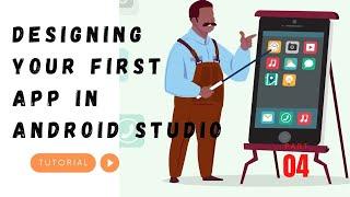 Designing your First App In Android Studio | Kotlin Language Tutorial in Urdu