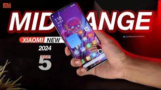 TOP 5: New\Old Xiaomi Mid range Phones 2024 |#xiaomibudget #bestxiaomi