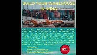 India’s largest Warehouse & Mechanical Infrastructure by the best MEP Contractors