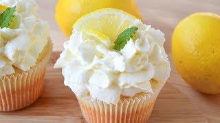 Лимонные кексы  Lemon cupcakes