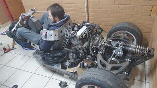 ДРИФТ ТРАЙК НА МАКСИМАЛКАХ!!!! / 6 СЕРИЯ / Drift trike with engine from Suzuki GSX-R 750 K8