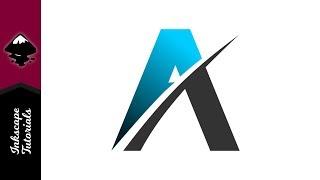 Inkscape Tutorial: Create Letter A Graphic Text Effect  (Episode #31) @ Ardent Designs