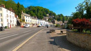 Cromford and Matlock Bath Village Walk, English Countryside 4K