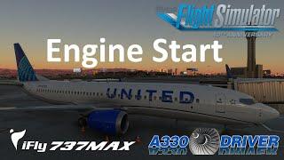 iFly 737 MAX Tutorial 5: Pushback, Engine Start, After Start Procedure | Real 737 Pilot