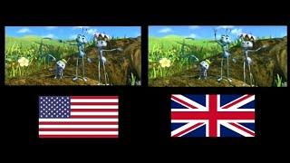 A Bug's Life USA and UK DVD Scene Comparison