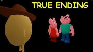 How To Get TRUE ENDING + SECRET MR.P SKIN | Roblox Piggy CHAPTER 12