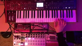 Synthwave (#6) with Behringer DeepMind12 + Volcas + Beatstep Pro (Remember)