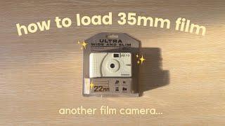 how to load 35mm film + unboxing | RETO ultra wide and slim